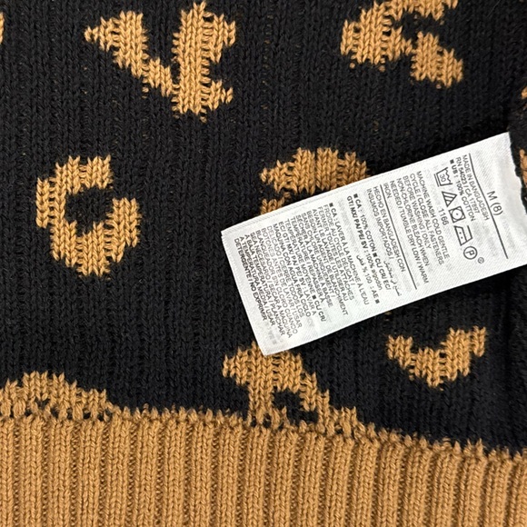 Girls Old Navy Leopard Print Cardigan Sweater, size Medium (8) - Picture 4 of 4